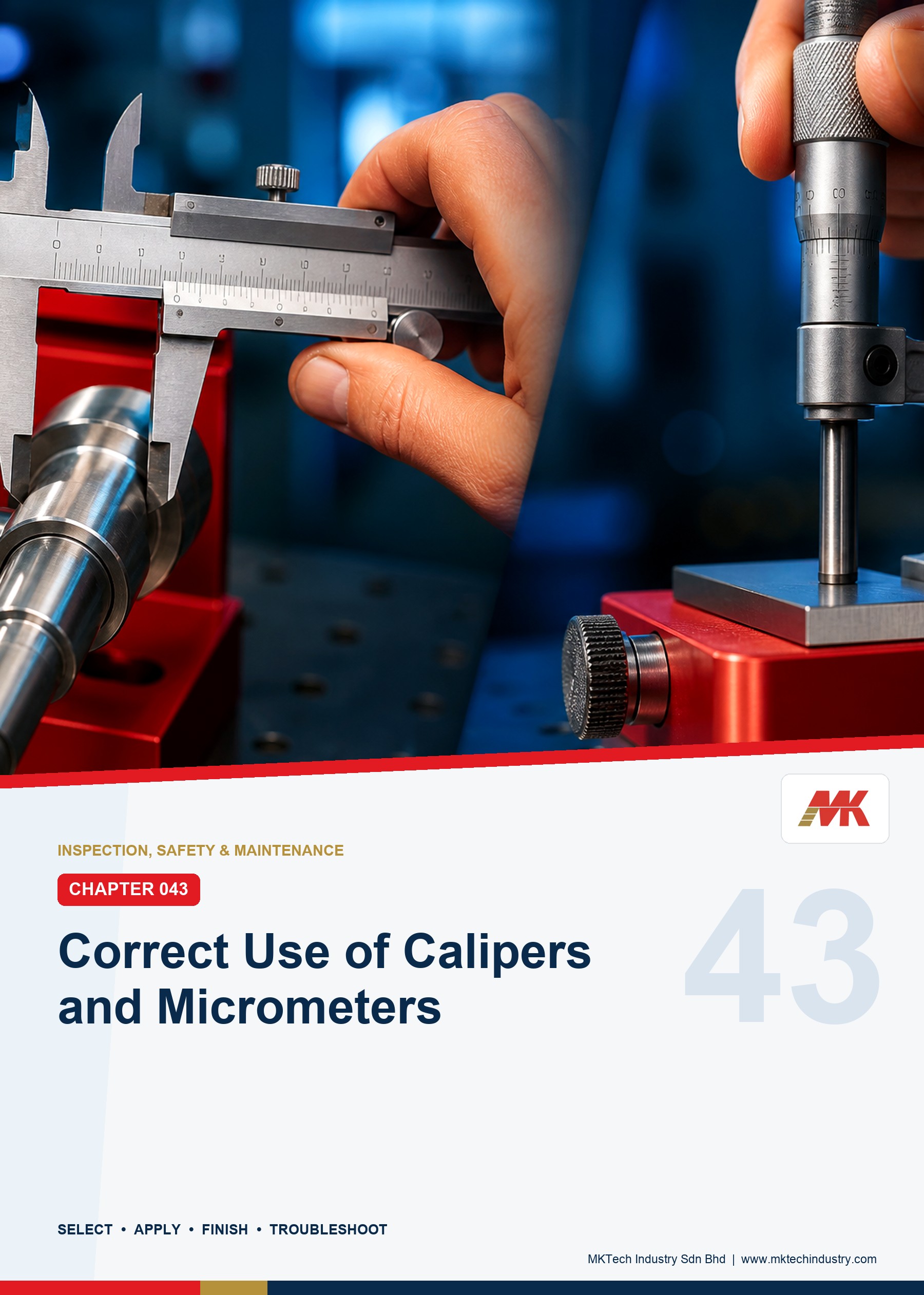 Correct Use of Calipers and Micrometers — chapter cover